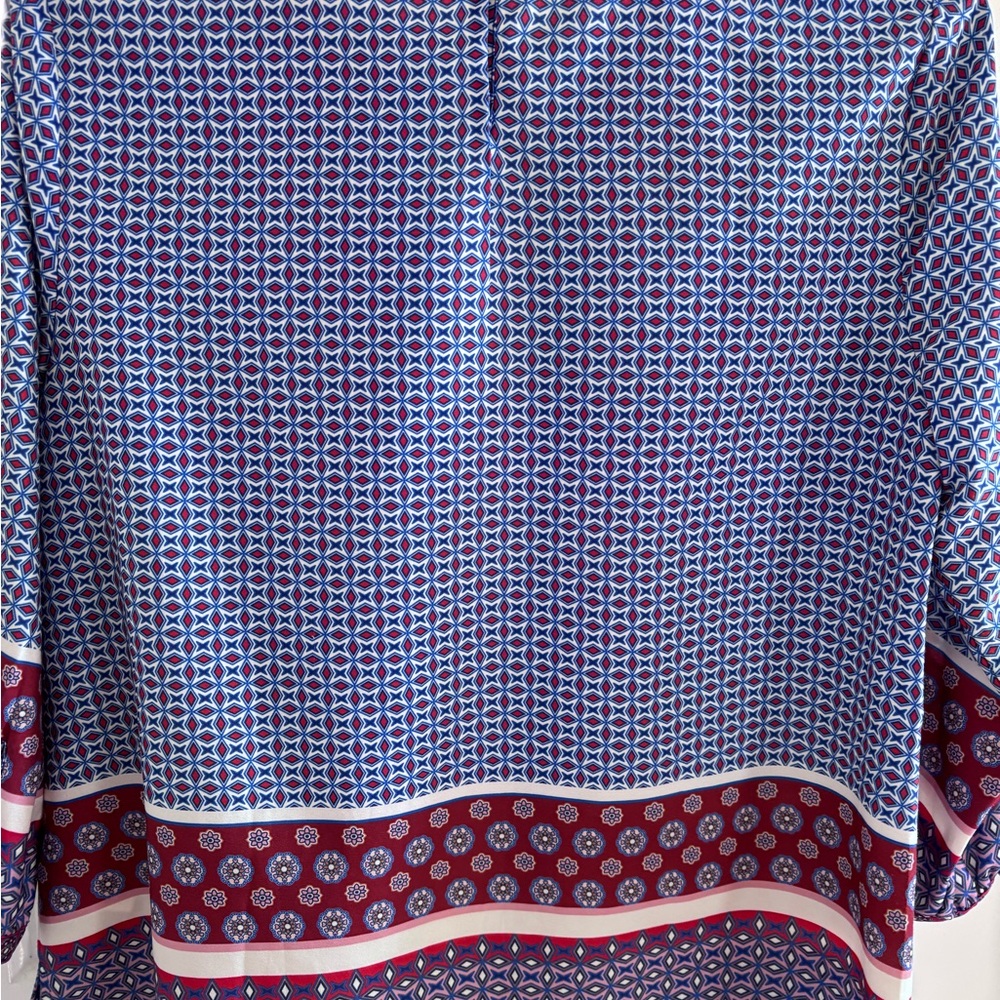 Talbots pattern blouse - Picture 4 of 4